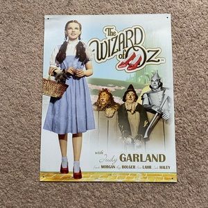 Wizard of Oz metal sign